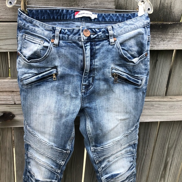Denim House Jeans Denim House Stacked Skinny Jean Size 32 Poshmark